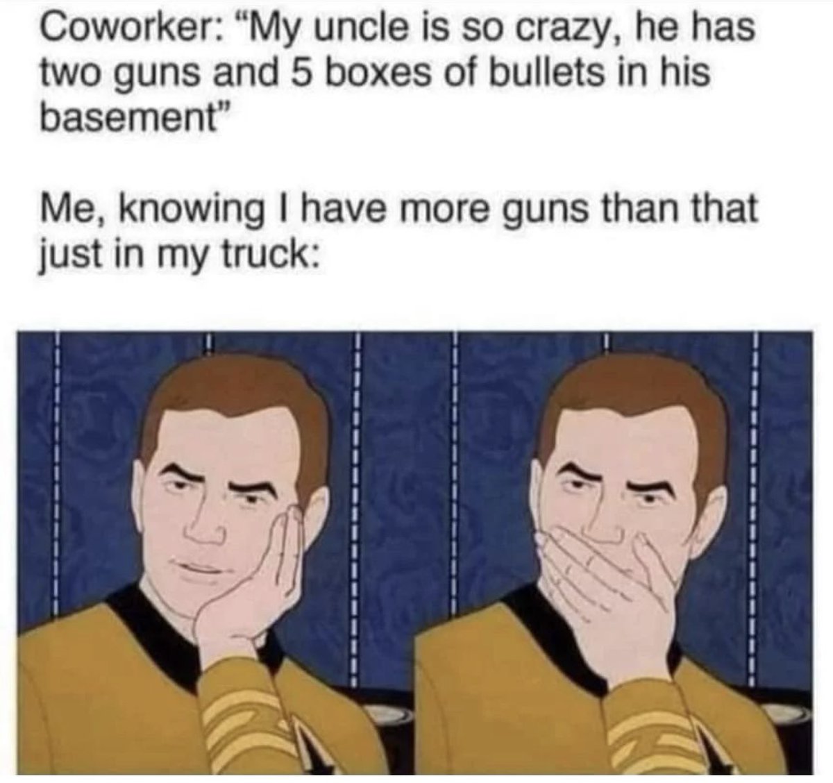 Mrgunsngear's tweet photo. Yeah, that’s crazy… 😎👀🧐🤨 https://t.co/zGnm5qokAs