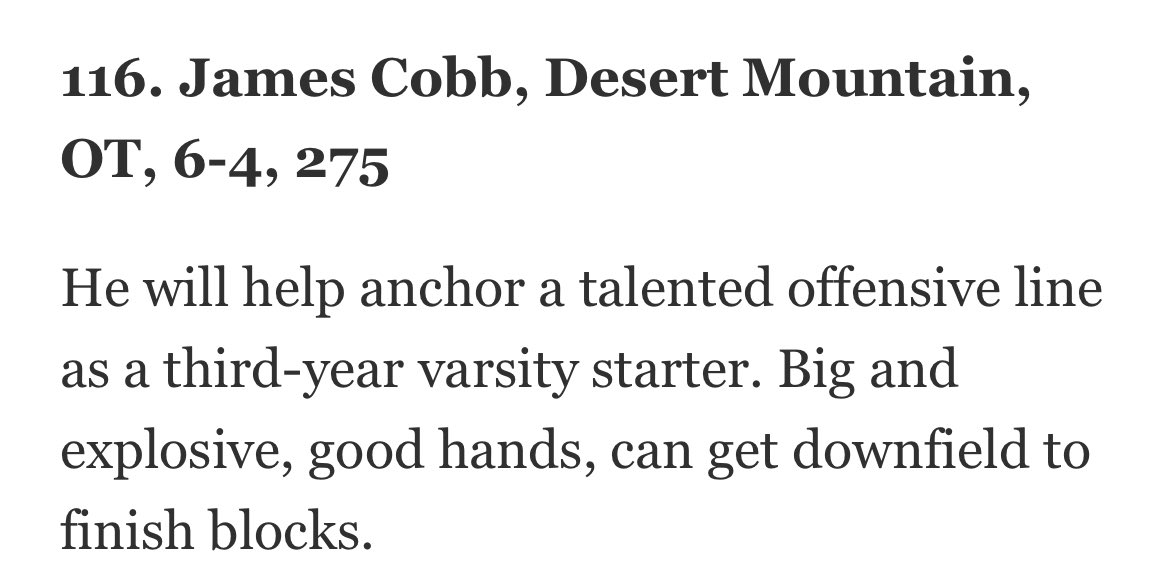 DMWolvesFB's tweet photo. Atta boy @JamescobbIV https://t.co/uIhMU8Nall