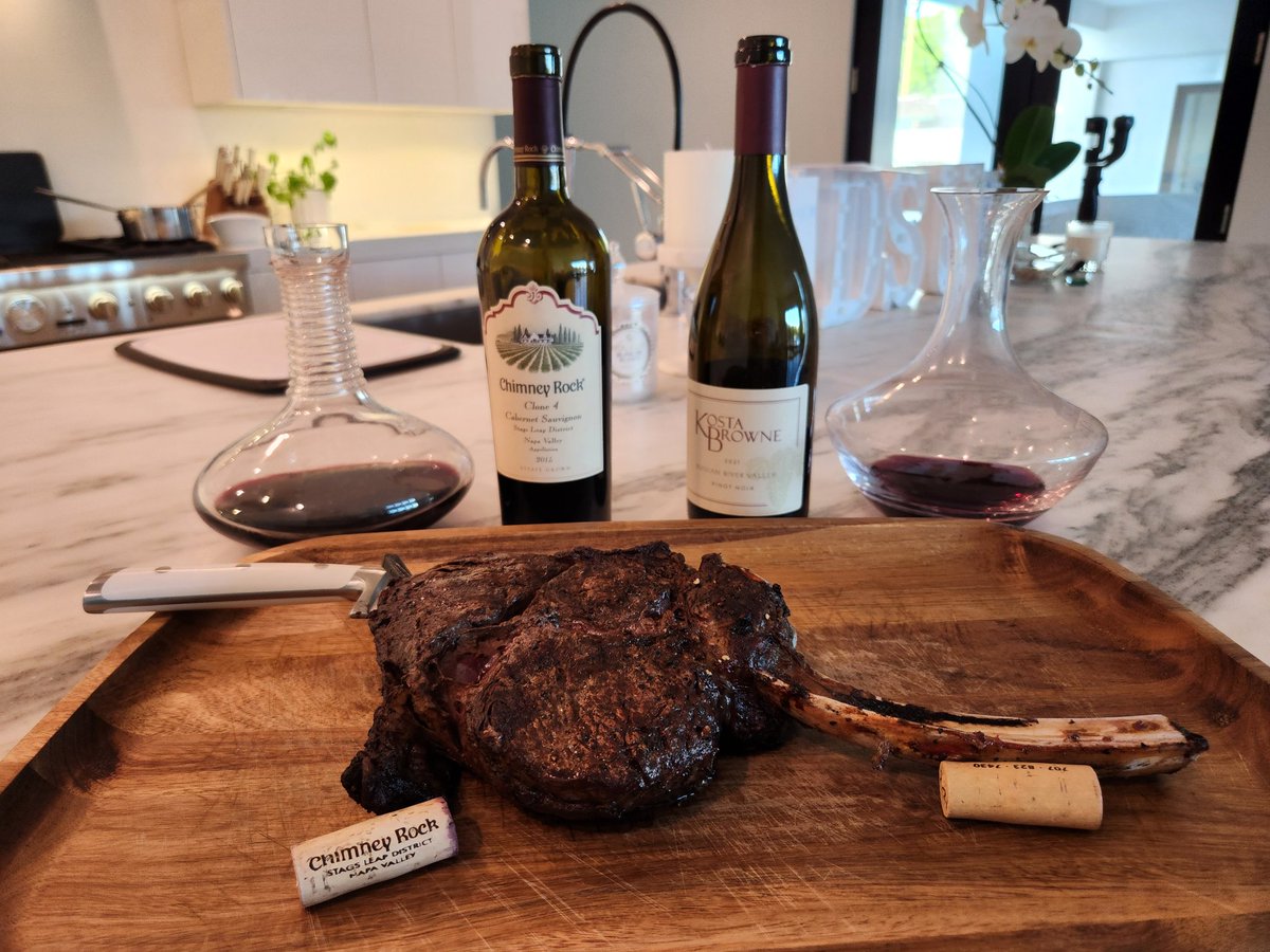 What goes better with a #tomahawk #steak Cabernet or Pinot?

<a href="/kostabrowne/">Kosta Browne</a> #russianriver <a href="/ChimneyRockWine/">Elizabeth Vianna</a> #napa

<a href="/damewine/">Cathrine Todd</a> <a href="/jwalkermobile/">James Walker</a> <a href="/HistoryandWine/">Jacqueline Coleman</a> <a href="/wineworldnews/">wineworldnews</a> <a href="/WineFolly/">Wine Folly</a> <a href="/suziday123/">Suzi Day</a> <a href="/winewankers/">The Wine Wankers 🍾🤛🎉🥂</a> @VinousReverie <a href="/VinoheadHQ/">Vinohead</a> 

#foodie #wine #decant