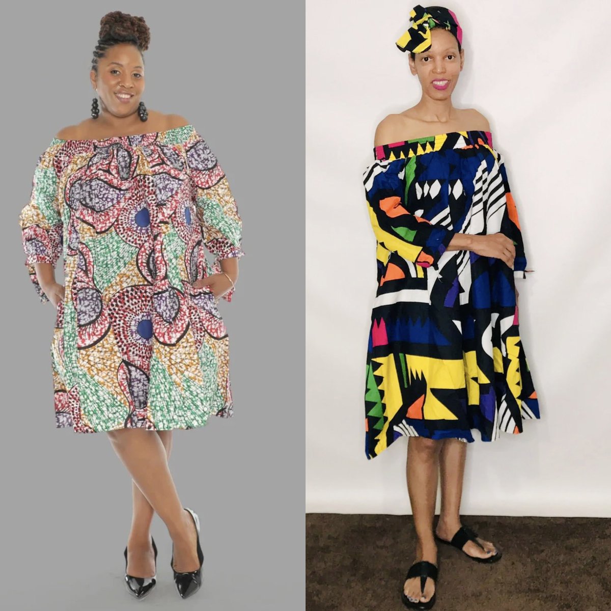 African Print Off Shoulder Dress 
divasdenfashion.com/products/afric… 

#DivasDenFashion #africanprint #africanprintdress #africanprintmidi #africandress #africanprintmididress #culturefashion #printdress #offtheshoulder #curvygirlsrock #cogicfashions #casualfashion #plussizefashion #petite