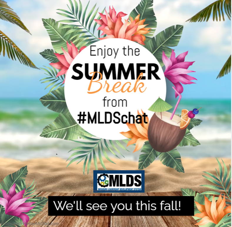 We're enjoying Summer Break! We'll see everyone when school starts back up this fall!
