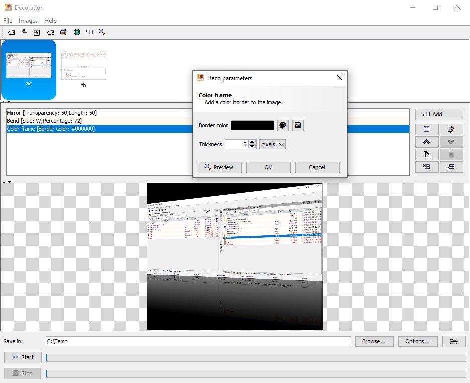 Japplis's tweet image. I've just released Decoration 5.0. Decoration is an image effects batch processor.
japplis.com/decoration/
#java2d #image #batch #effects