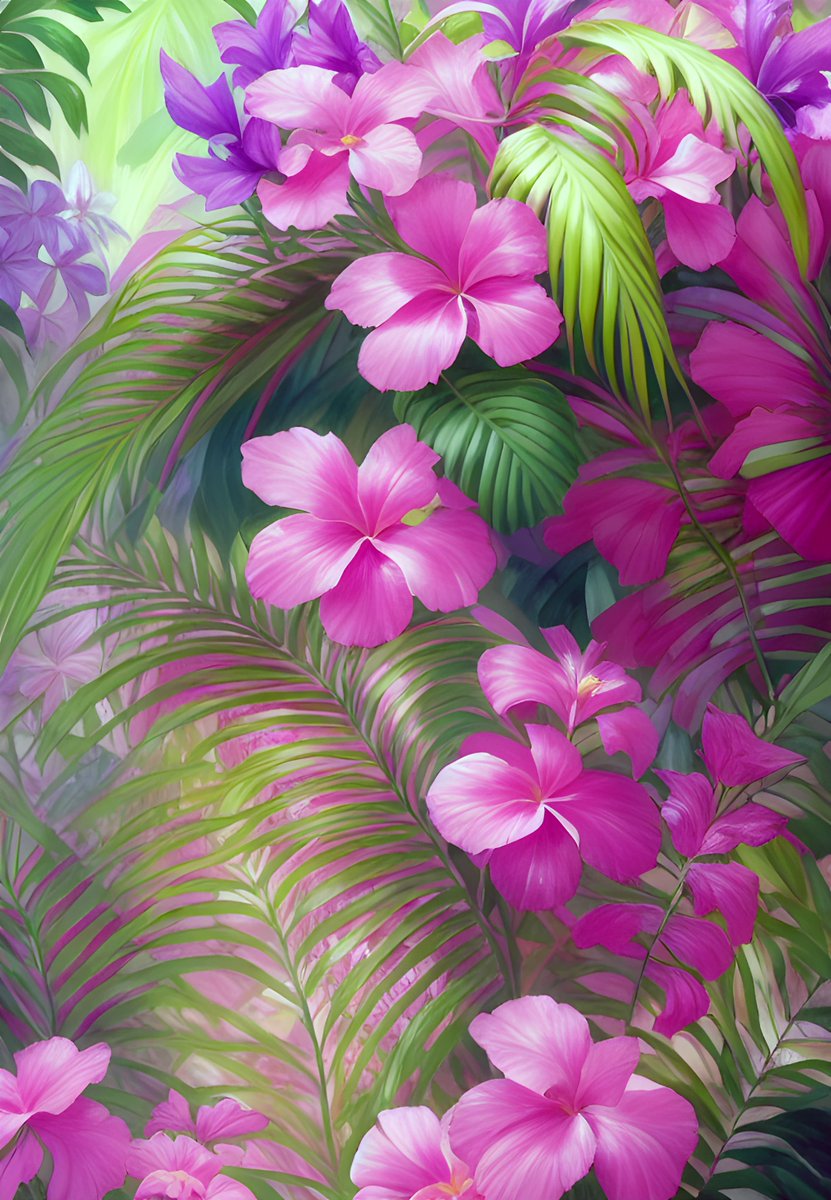 FlowerHarbor's tweet photo. #FlowerFantasy: Tropical Flowers🌺 https://t.co/xwMrb74JZ6