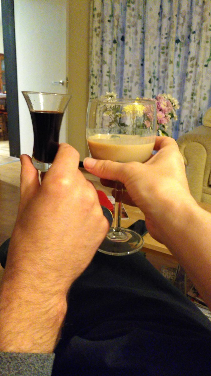 25 years ago, two young students stayed up until the early hours, talking, before finally getting coming to the point. This evening, they celebrated such a momentous anniversary by potting on the broccoli plants then staying up until after 10 o'clock...