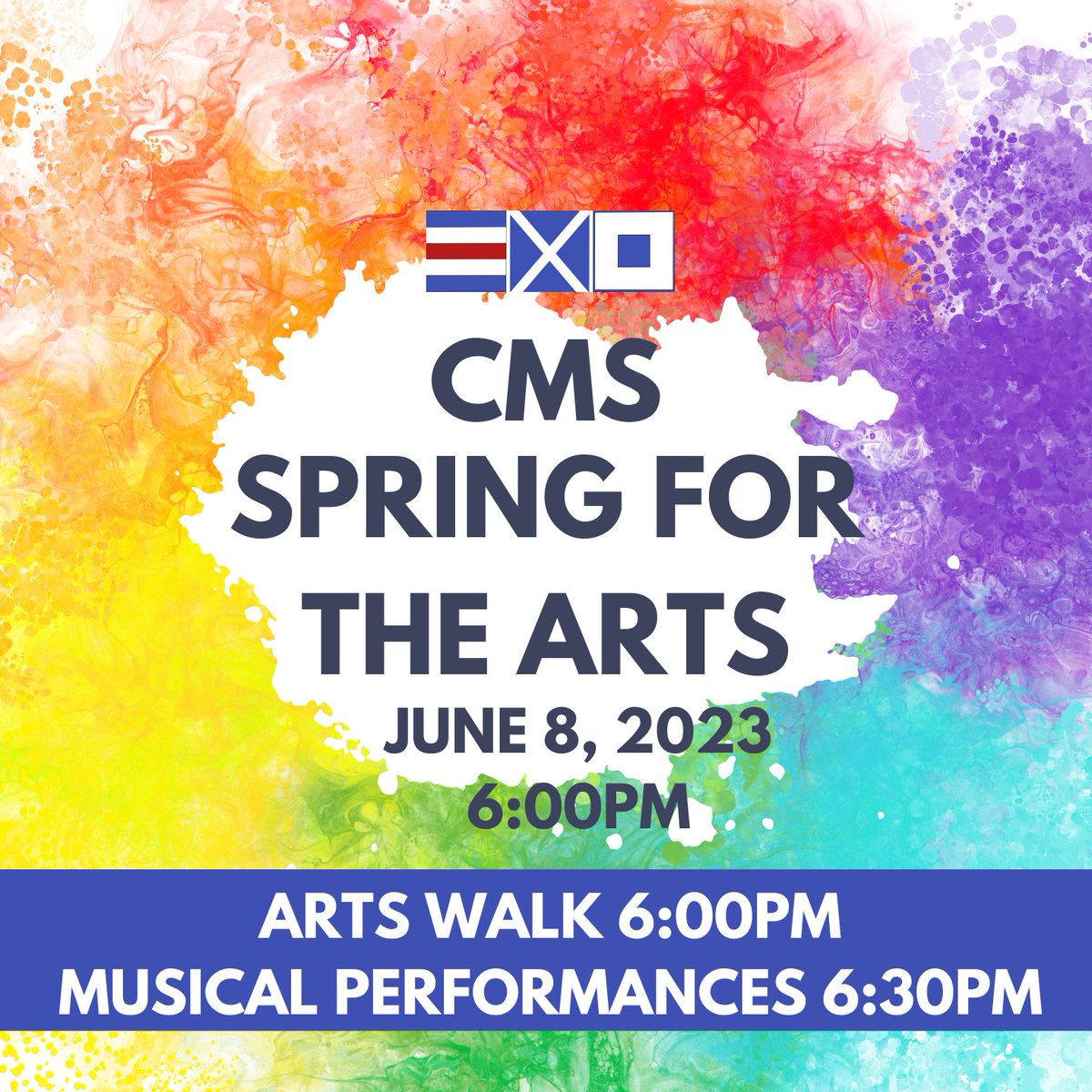 comsprincipal's tweet image. See you Thursday at Spring Arts Night 2023 #proudtobecms