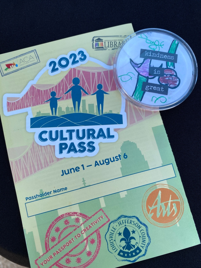 SpeedArtMuseum's tweet photo. Cultural Pass is back at #yourSpeed! Every Thursday (10 am to 5 pm), through August 6, your pass holder (plus 2 adults) will receive free admission to our Museum.
Grab your cultural passes at participating local libraries.
https://t.co/UTAhjVRNCy https://t.co/c0Ws6VlJ2G