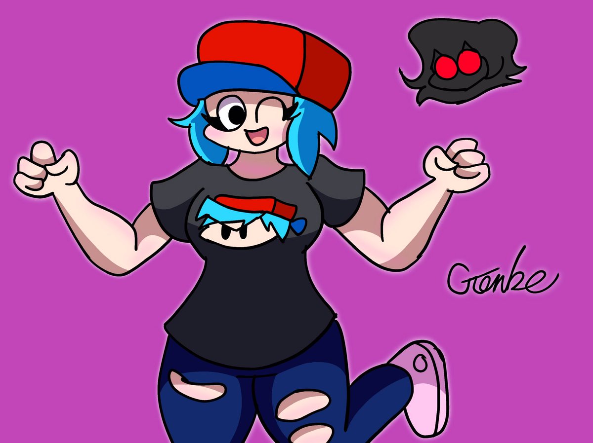 Gonbe_FNF413's tweet image. #FNFLexi
レクシー