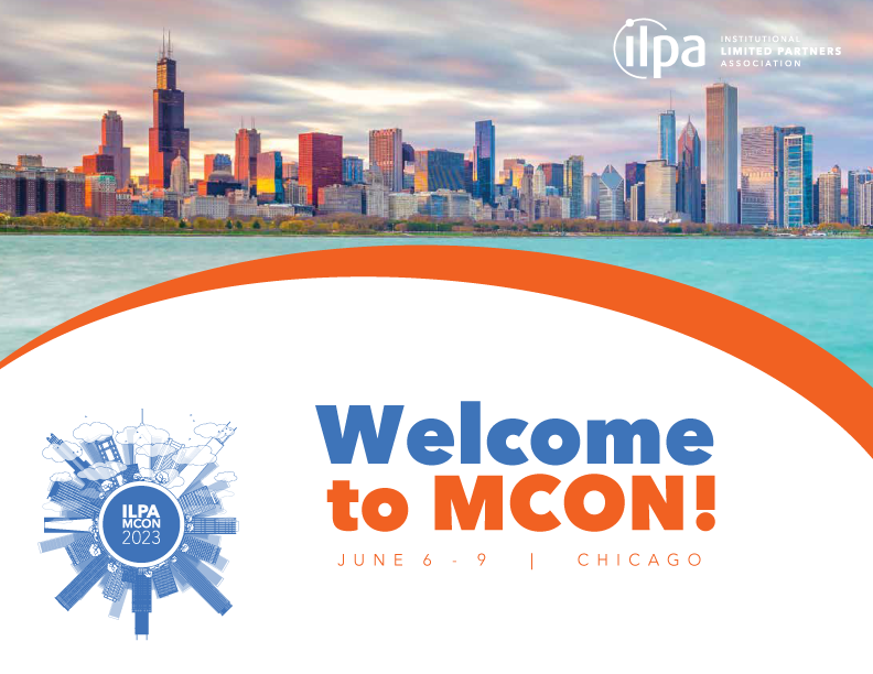 ilpaorg's tweet photo. Welcome to the ILPA Members' Conference 2023! We are thrilled to kick off this incredible gathering of our member LPs this evening! Join the conversation and showcase the highlights of your conference experience with #MCON2023 #PrivateEquity https://t.co/WIawnSSoOs https://t.co/NCnB67IXHz