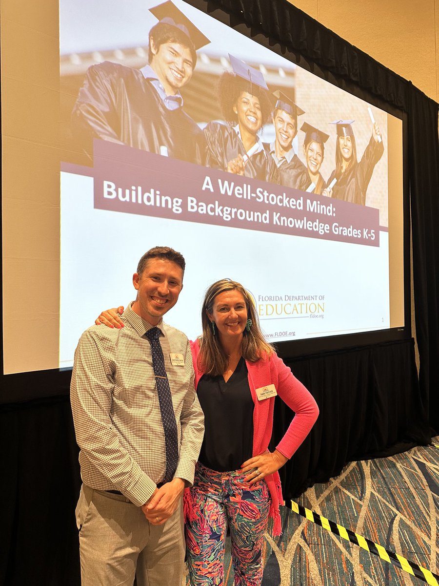 ChapReads's tweet photo. Day 1 of @EducationFL’s #OperationAcceleration was a success! It was awesome talking about intentionally providing instruction on #backgroundknowledge to give all students access to grade-level text with my partner Tamra! https://t.co/4p3skE7duX