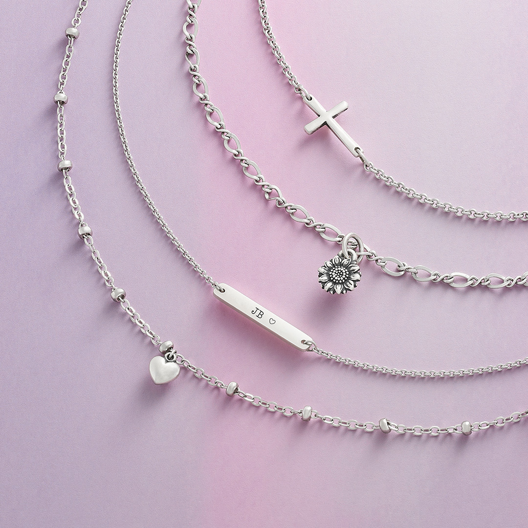 Whether you add one charm or five, engrave a special message or show your faith, there's a James Avery anklet to fit your style. bit.ly/3qyEB6R