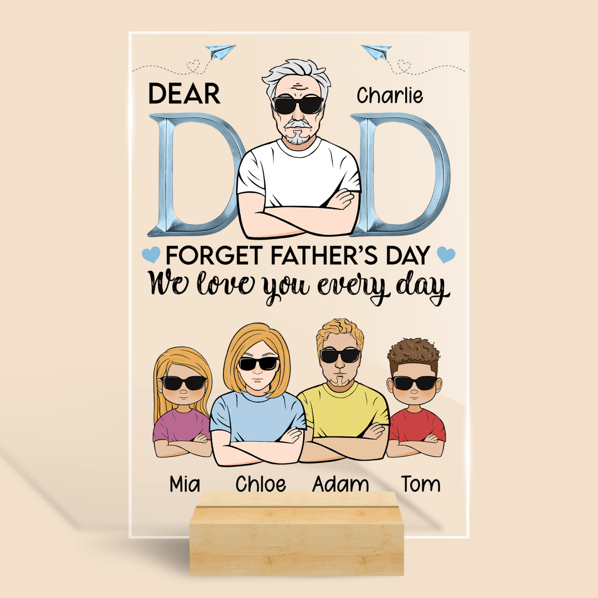 giftagostore's tweet image. Dad: A living legend, honored on a plaque! 🏆✨ This custom-made plaque is a token of our appreciation for the extraordinary father who has inspired us with his strength, wisdom, and unwavering love.  ❤️👨‍👧‍👦 #FathersDay #CustomizedGift #LivingLegend #UnwaveringLove"