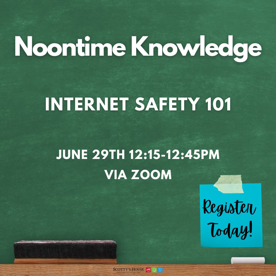 Noontime Knowledge is back! Mark your calendars. This session will cover safety tips for people of all ages-so you don't want to miss it. Free of charge, all you have to do is register using the Google Form below, and we will send you the Zoom link. 
forms.gle/j1Awah58westMA…
