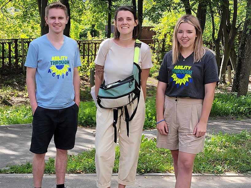 Social Ventures Zone (@svztmu) on Twitter photo 🌻 SVZ venture Ability Through Action was recently featured in <a href="/TorontoMet/">Toronto Metropolitan University</a> Today, shedding light on their mission to aid Ukrainians with mobility issues. Founders Kelsea and Patrick have already supplied more than 1000 used mobility devices to Ukraine! torontomu.ca/svz/startups/a… 🌻 SVZ venture Ability Through Action was recently featured in <a href="/TorontoMet/">Toronto Metropolitan University</a> Today, shedding light on their mission to aid Ukrainians with mobility issues. Founders Kelsea and Patrick have already supplied more than 1000 used mobility devices to Ukraine! torontomu.ca/svz/startups/a…