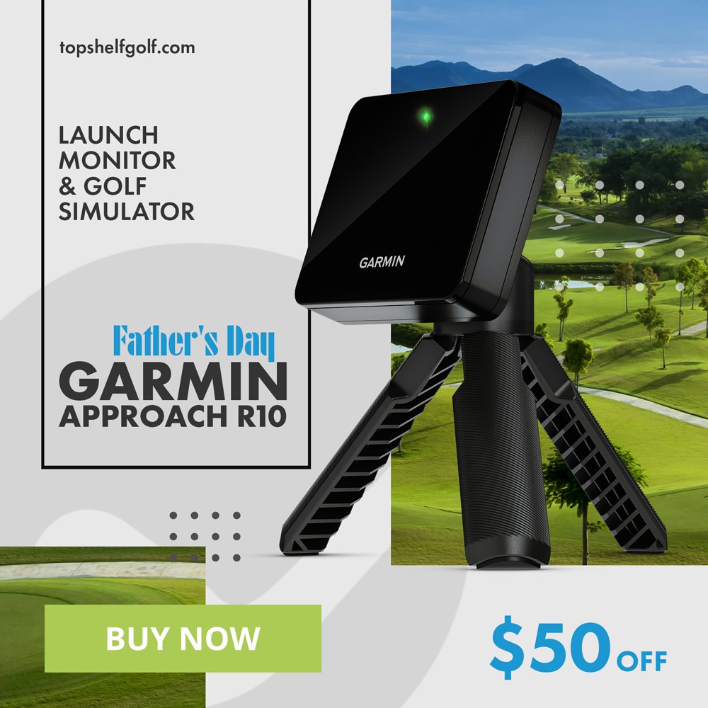 TopShelfGolf's tweet photo. Dad's Swingin' Surprise: $50 OFF Garmin R10!

https://t.co/PSmouo9EIO

This Father's Day, show Dad just how much you appreciate him with a gift that will make him feel like a champion!

#topshelfgolf #bestonlinegolfstore https://t.co/VaID4V3Nn9