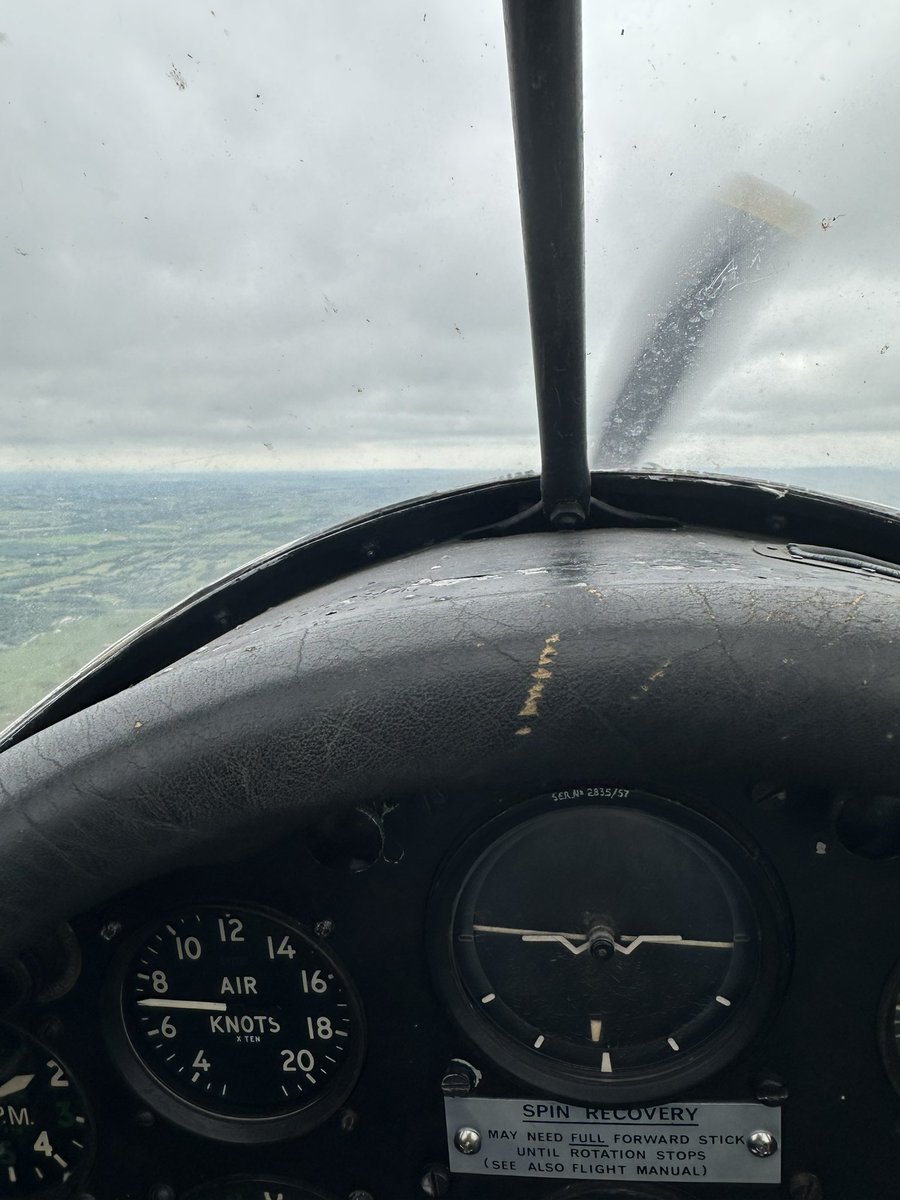 Great to be back in this aircraft after such a long winter of maintenance