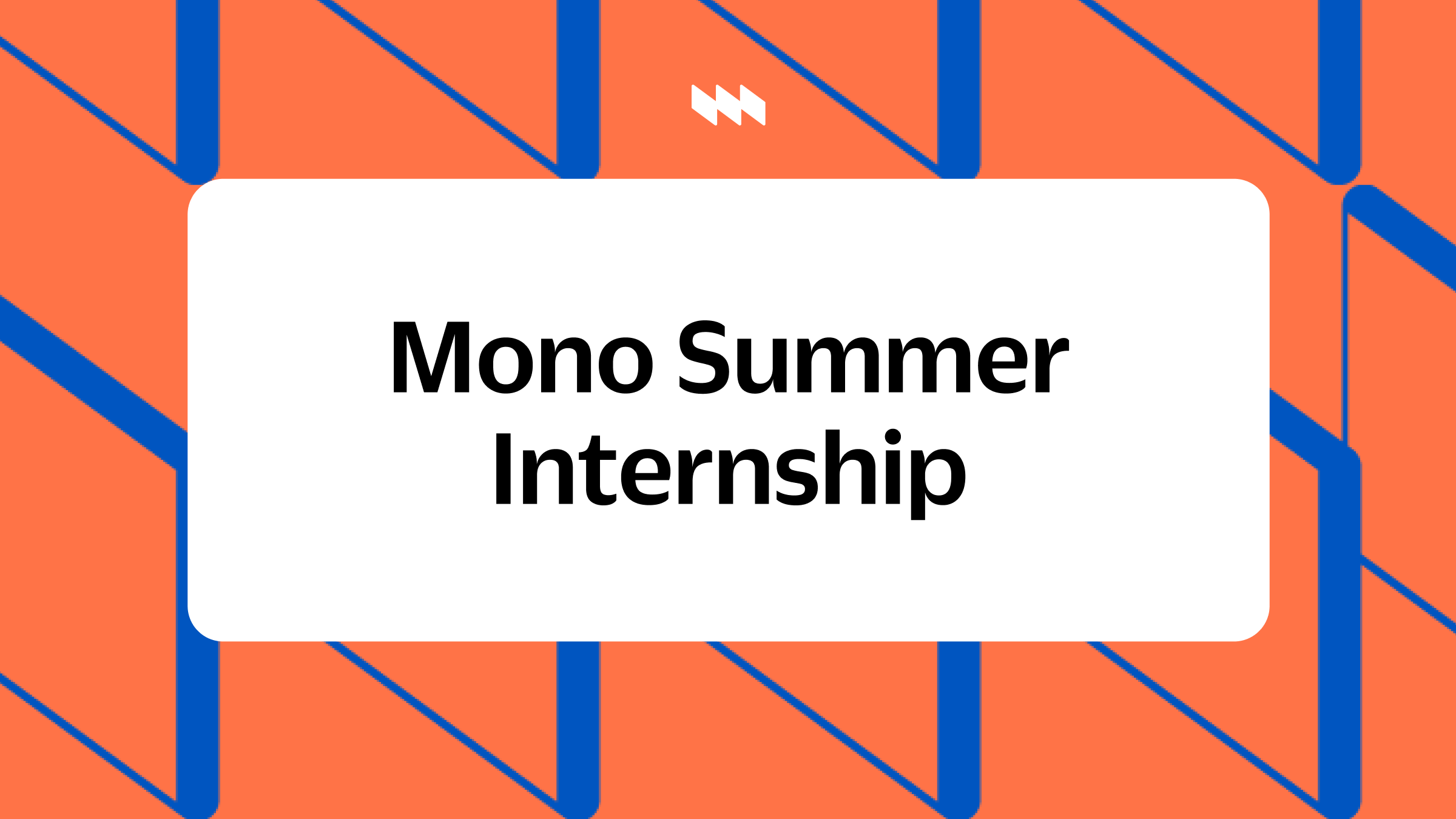 Mono on Twitter: to the Mono Summer Programme are now open! 🎉🚀 This is for anyone, across roles, who is eager to and get hands-on experience from the