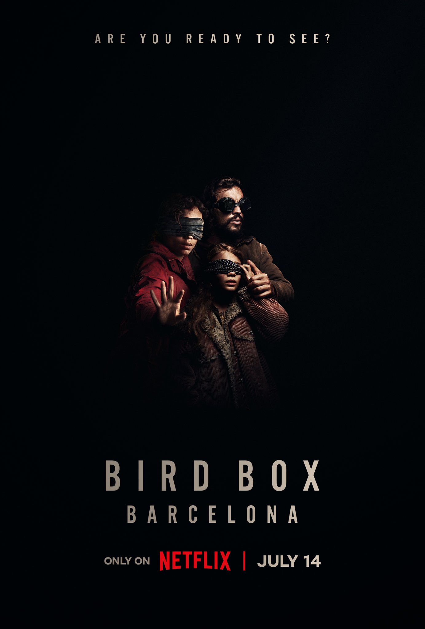 Bird Box Barcelona poster op Netflix België