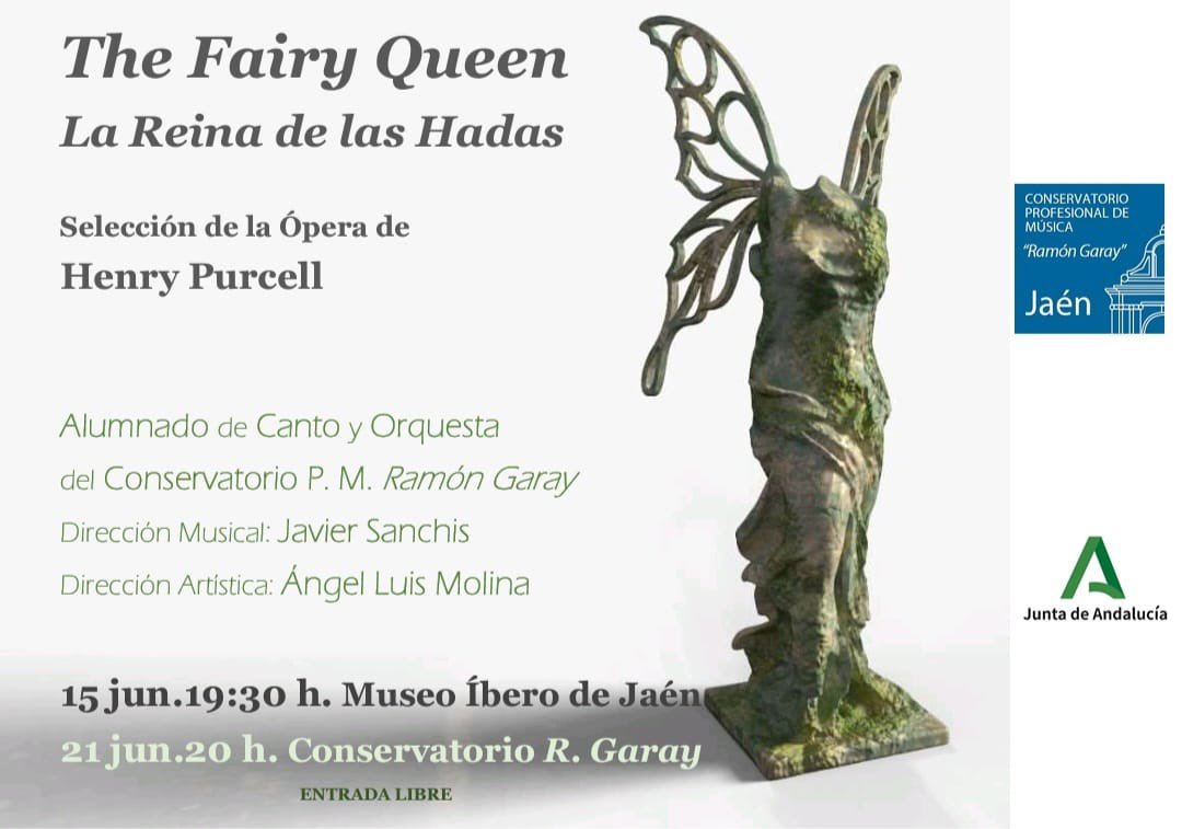 Este fin de curso tendremos el acontecimiento más especial de nuestro Ibero. 
Nuestras esculturas se tornarán animales fantásticos, cobrarán vida y se convertirán en personajes de ópera. Así, haremos  una selección de la Ópera "The Fairy Queen" (La Reina de las Hadas), H. Purcell