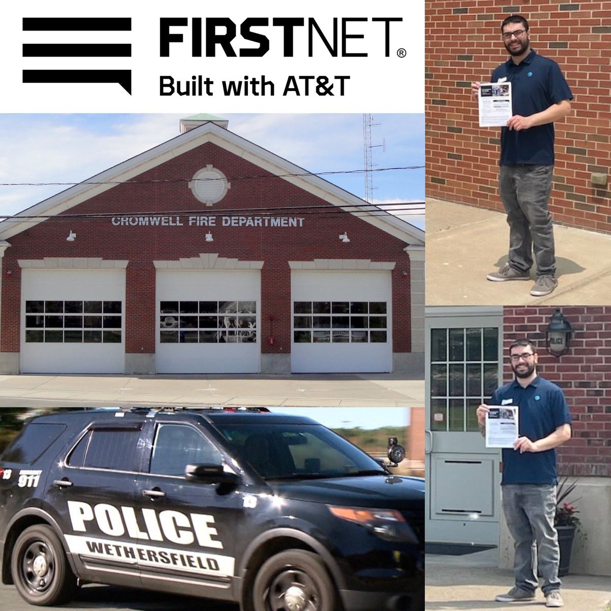Greg Pletscher (@gregpletscher) on Twitter photo Jon for Team Newington spreading awareness about FirstNet to our local heroes. #FistNetFirst <a href="/emilywiper/">Emily Wiper</a> <a href="/firas_smadi/">Firas Smadi</a> <a href="/Auvino15/">Arnold Uvino</a> <a href="/SteveCresci9/">Stephen Crescimanno</a> Jon for Team Newington spreading awareness about FirstNet to our local heroes. #FistNetFirst <a href="/emilywiper/">Emily Wiper</a> <a href="/firas_smadi/">Firas Smadi</a> <a href="/Auvino15/">Arnold Uvino</a> <a href="/SteveCresci9/">Stephen Crescimanno</a>