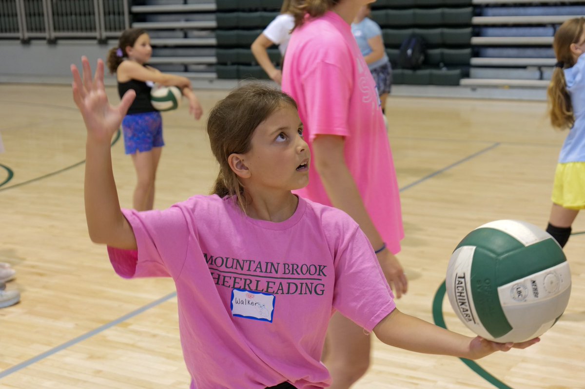Mountain Brook Athletics on Twitter "MB volleyball camp is underway