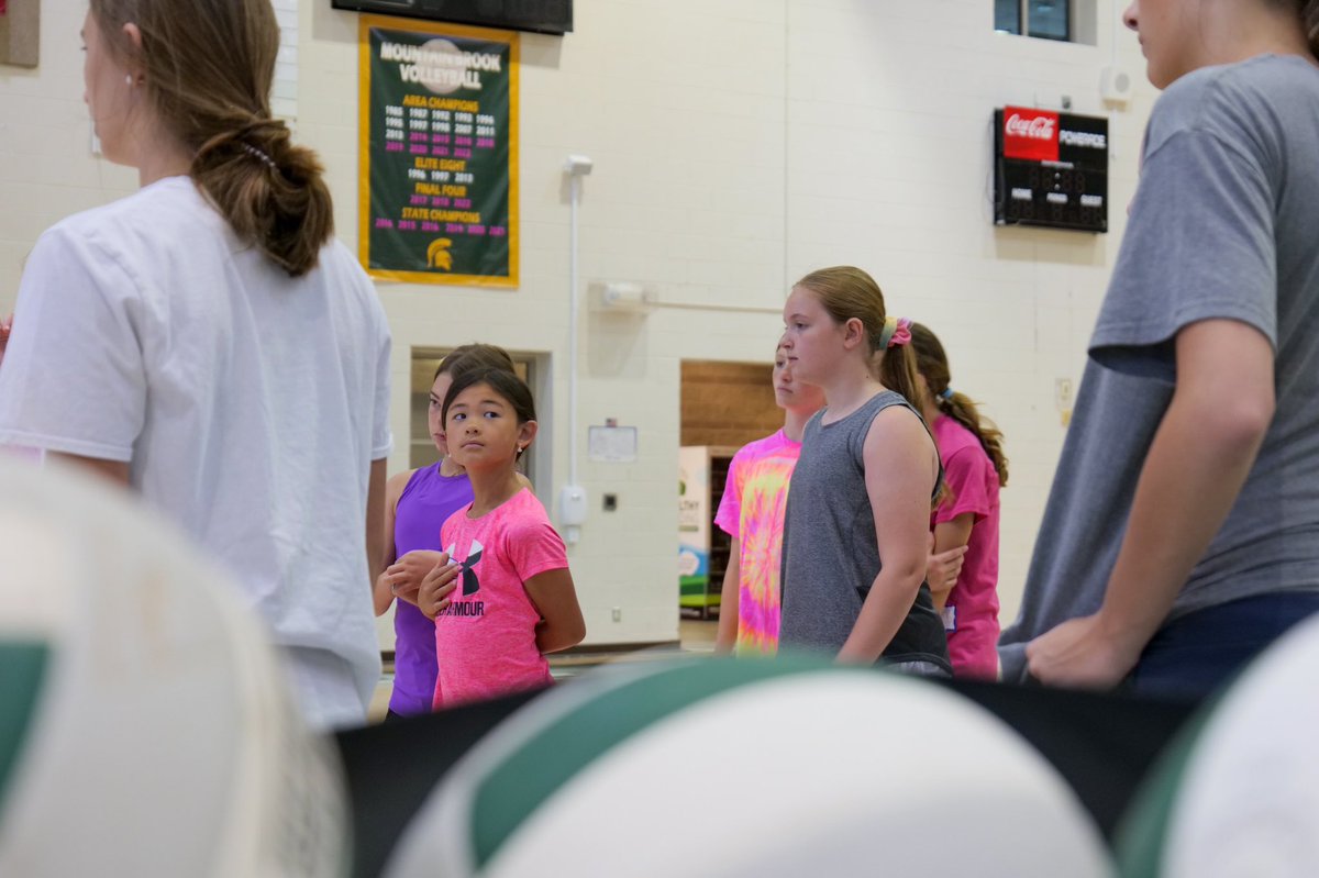 Mountain Brook Athletics on Twitter "MB volleyball camp is underway