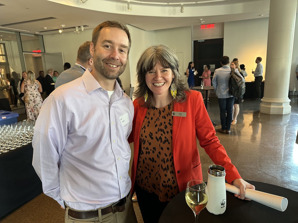 derektrobinson's tweet photo. Very excited to continue working w Korotu to quantify #tree #carbon as a @WWFCanada @RBC @Microsoft Nature x Carbon Tech Finalist!   Our @PhoenixLiDAR #drone / #uav &amp; @MitacsCanada  funded @GeogWaterloo #students are shown with other fantastic finalists.  Thank you @WWFCanada! https://t.co/AhV2ilUGT8