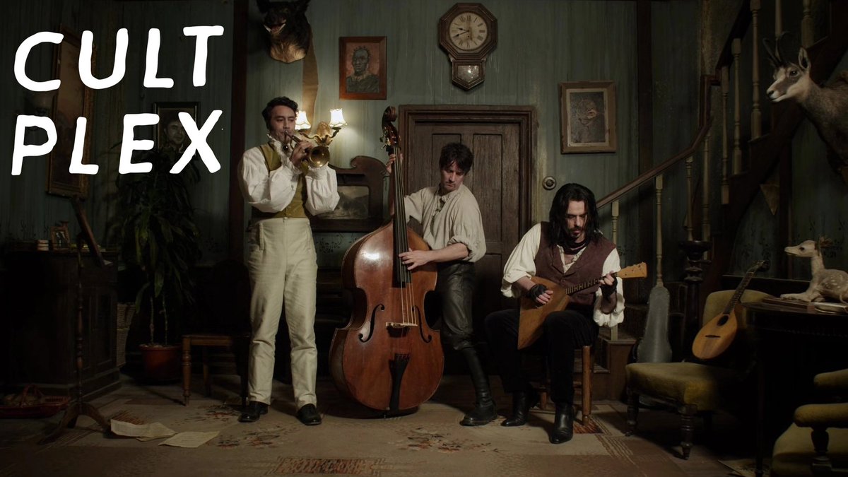 CPXMCR's tweet photo. 🦇 DARK COMEDY 🦇

We'll be screening @TaikaWaititi
&amp; @AJemaineClement's mockumentary What We Do In The Shadows (2014) this Sunday. One of the best comedy films of the last 20 years. Don't miss it!
 
🎟️ : https://t.co/0826njOGsC https://t.co/ug3KKGJnlu