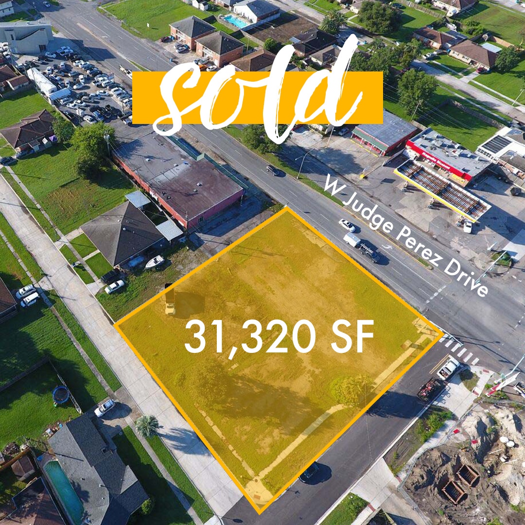 CorporateRealty's tweet image. SOLD 31,320-sf #landparcel with approx 180' of frontage along W Judge Perez Dr, a major artery in #stbernardparish that connects New Orleans with Chalmette and sees more than 35,000 vpd. Andrea A. Huseman, CCIM &amp;amp; Scott Graf, CCIM, represented both buyer and seller.  

@sbedf