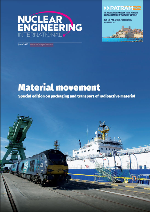 NTSolutionsUK's tweet photo. As we prepare for #PATRAM22 our CEO Seth Kybird has been speaking exclusively to Nuclear Engineering International about how vital the logistical solutions NTS provide to the nuclear industry are.

You can read more in June's edition of the magazine - out soon! https://t.co/GEElM0LS11