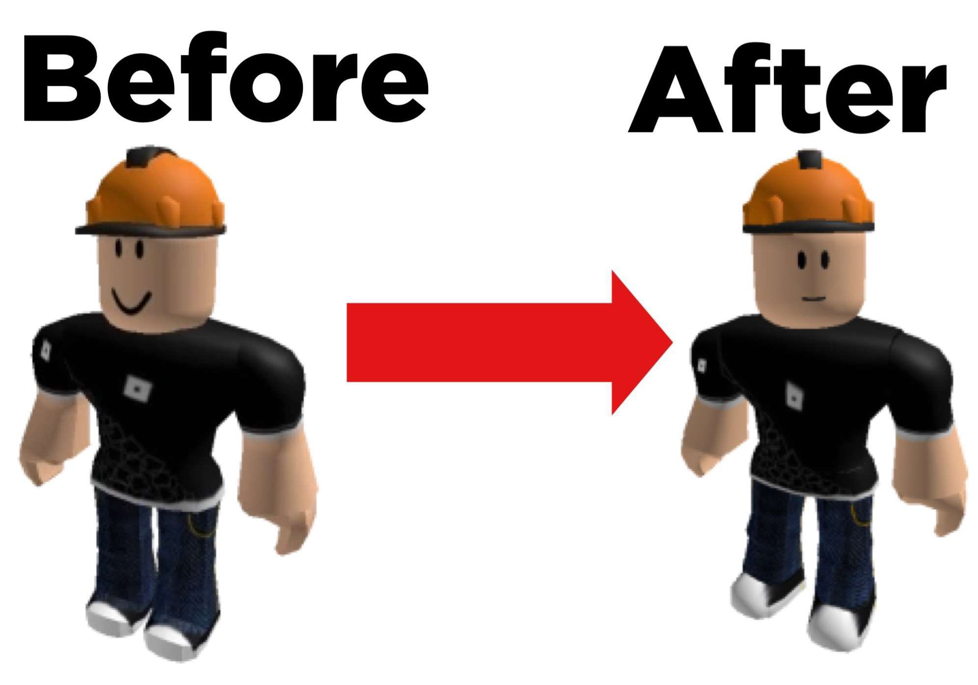 RTC on X: Builderman: Before ➡️ After  / X
