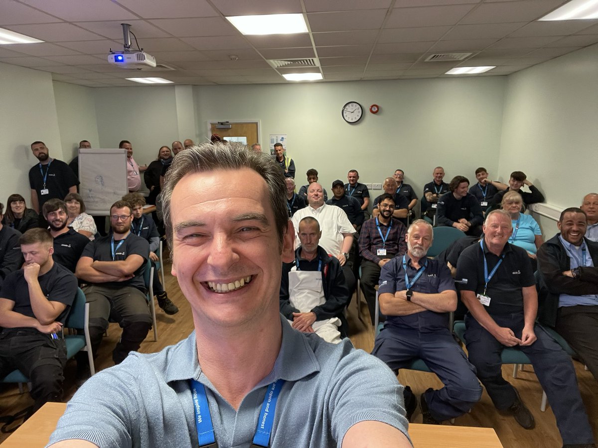 Was good to attend the “Tool Box Talk” session with partners at Sodexo. Great discussion about safety and support available to colleagues in estates, ensuring everyone’s safety and working collaboratively. Thanks for the invite @NickHindley3