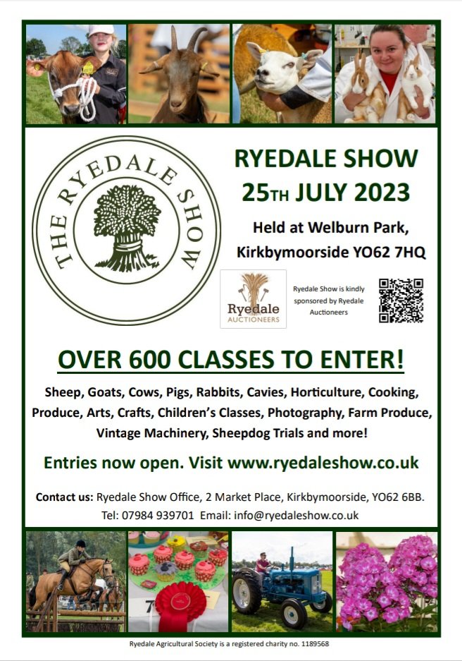 RyedaleShow's tweet photo. Which classes will you enter?! https://t.co/QJcR4CnPw8