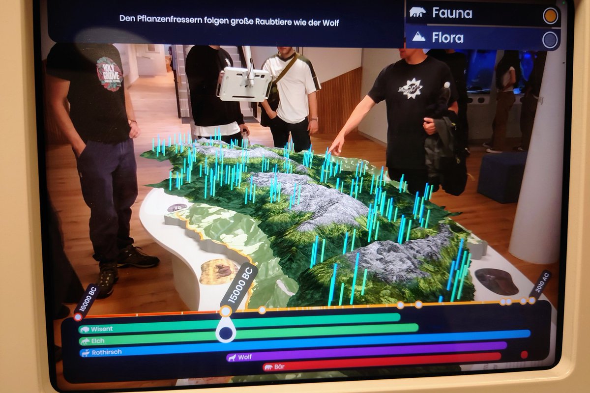 Wasserbau Exkursion Teil 3/4: Haus der Wildnis in Lunz am See ist lehrreiche Unterhaltung für jedes Alter, sehr gelungene Wissensvermittlung! Unbedingt vorbeischauen! 🌲🌳🤓