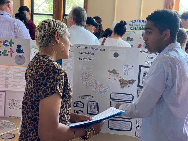 cpshistory's tweet photo. Nine @cambridge_cpsd students were selected to participate in @MASchoolsK12 Civics Showcase @ClarkUniversity.  Congratulations to all, including Putnam Avenue Upper School's Adam Asekkour, winner of the research &amp; investigation award! #civiceducation #actioncivics #youthvoice https://t.co/8gBsJ0JqbT