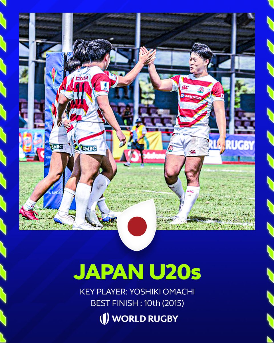 Rounding off Pool A in style!

@JRFURugby will be ready for the fight at the #WorldRugbyU20s 🇯🇵