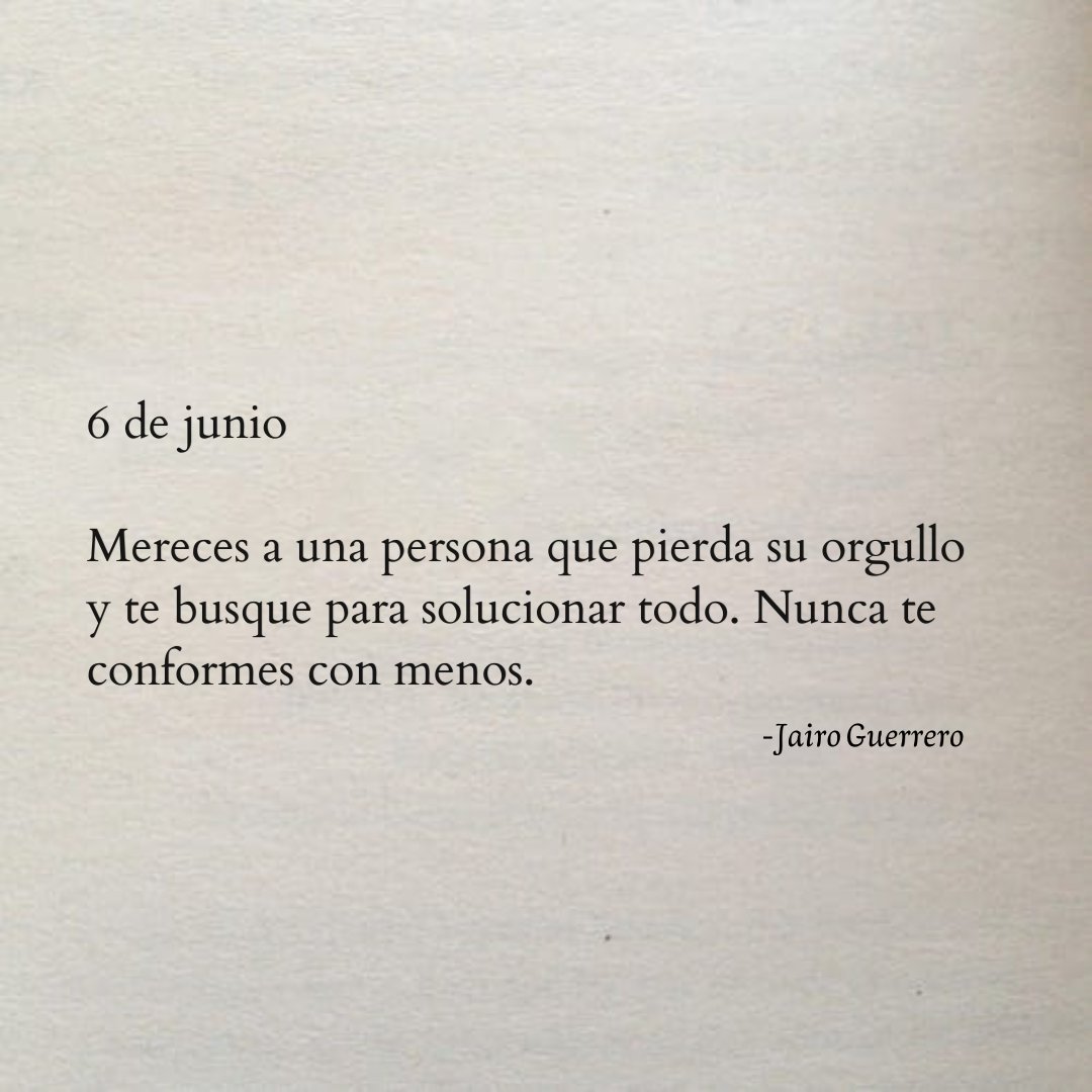 6 de junio. ✍🏼