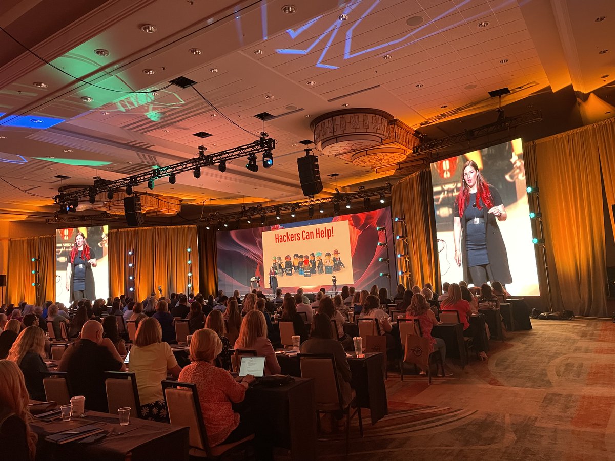 CSIsolutions's tweet photo. We hope you enjoyed hearing from Keren Elazari during this morning's keynote at #CSICX23. Can't wait for everything else today has in store! https://t.co/j7y6rjaoj6