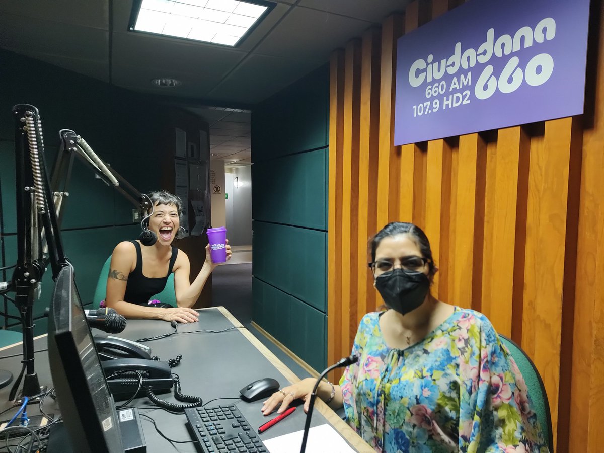 ya está <a href="/MaruIniestra/">Maru Iniestra</a> conversando con la granDiosa <a href="/solpereyramusic/">Sol Pereyra</a>, Pónganle imer.mx/ciudadana660