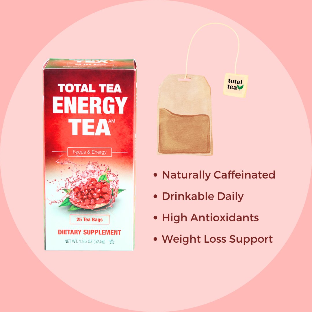 totaltea's tweet photo. We get several questions about our energy tea! Stayed tuned this week to learn what makes our energy tea unique! ❤️ #energytea #herbaltea #herbalenergy

Click here to order: https://t.co/j0qumtBNIf https://t.co/tkyUwE8Pyp