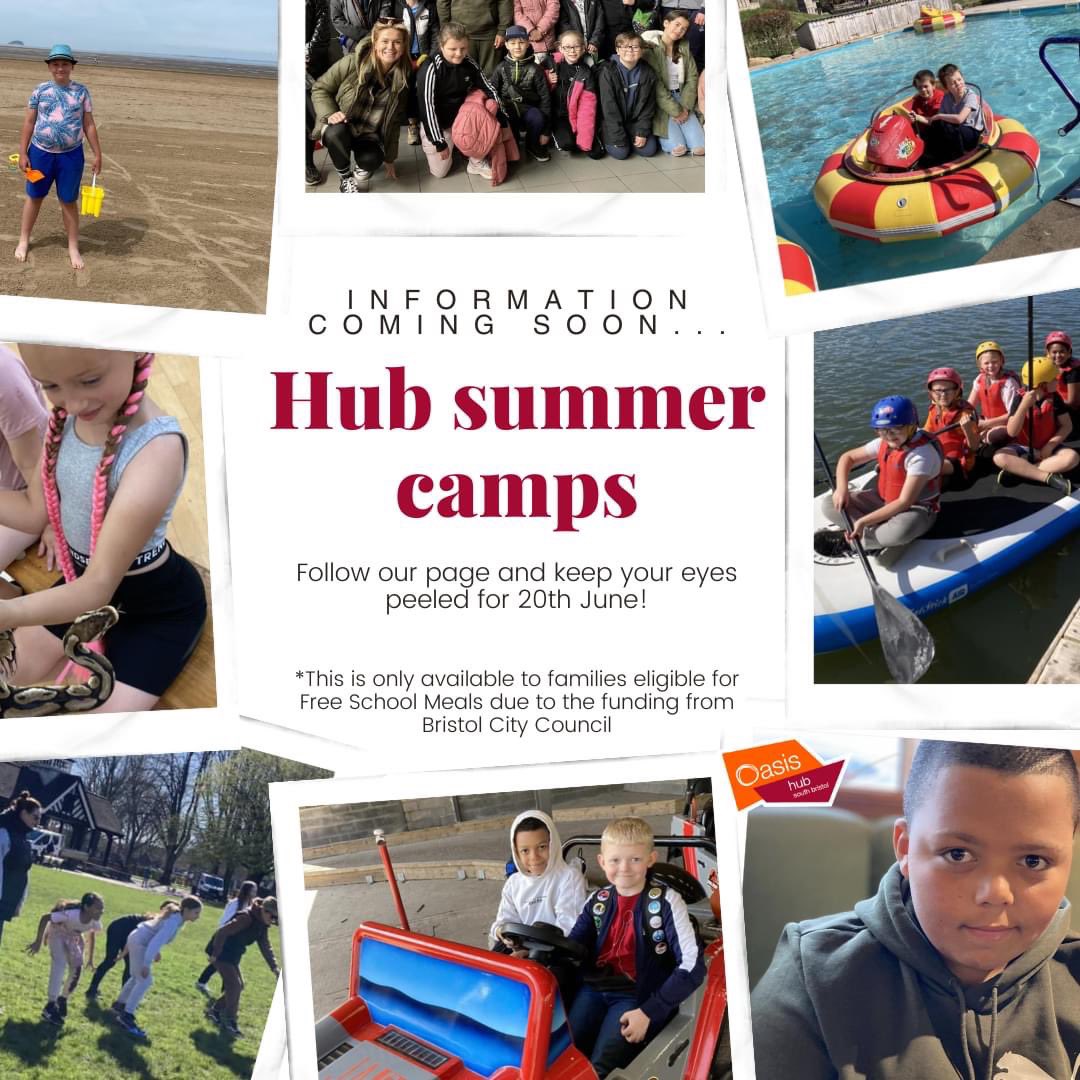 We have some exciting news.. our Hub summer camp information will be coming soon 😄

Sign up will open on our Facebook at 3pm on Tuesday 20th June and will be close at 3pm on Tuesday 27th June.

#knowlewestmatters