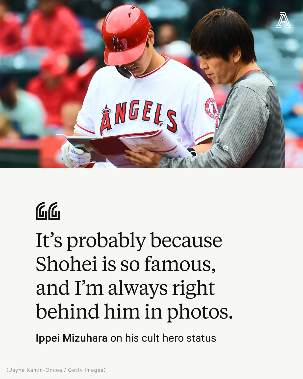 The Athletic MLB on Twitter ""Ippei is pretty famous over there." "Yes