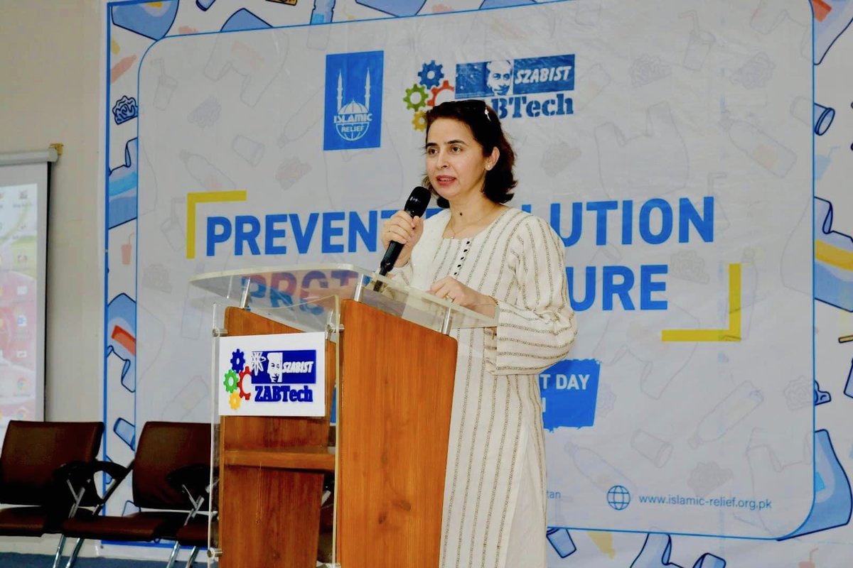 WaheedaMahesar's tweet photo. The World Environment Day celebrated at SZABIST ZABTech Gharo in collaboration with Islamic Relief Pakistan. #szabistzabtechitve #worldenvironmentday #islamicreliefpakistan #SolutionToPollution #BeatPlasticPollution #gogreen #greenenergy #greenfuture #environmentalawareness https://t.co/W0z0ZNv8Z4