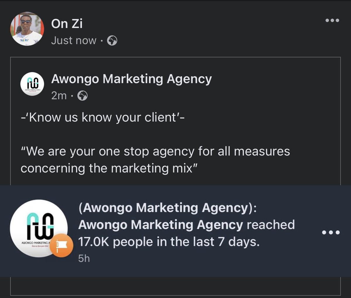 AWONGO MARKETING AGENCY tweet media