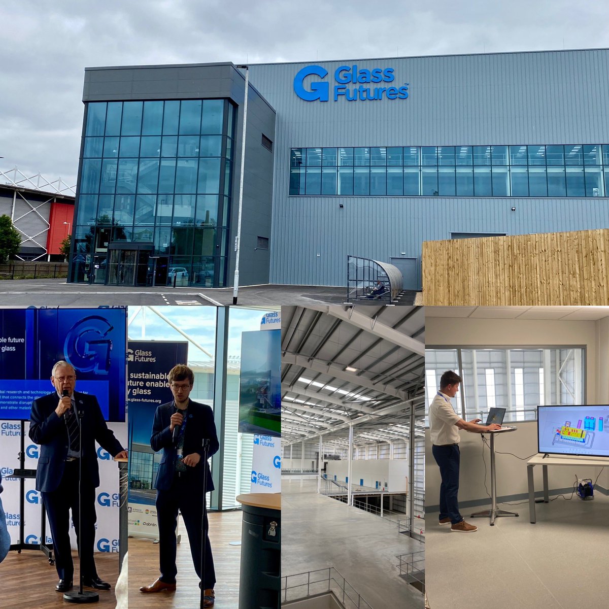 Delighted to see <a href="/GlassFutures/">Glass Futures</a> celebrating the official opening of its Global Centre of Excellence in #StHelens today. But as <a href="/MetroMayorSteve/">Steve Rotheram</a> said in his remarks, this marks just the beginning of the facility’s journey to help decarbonise #foundationindustries