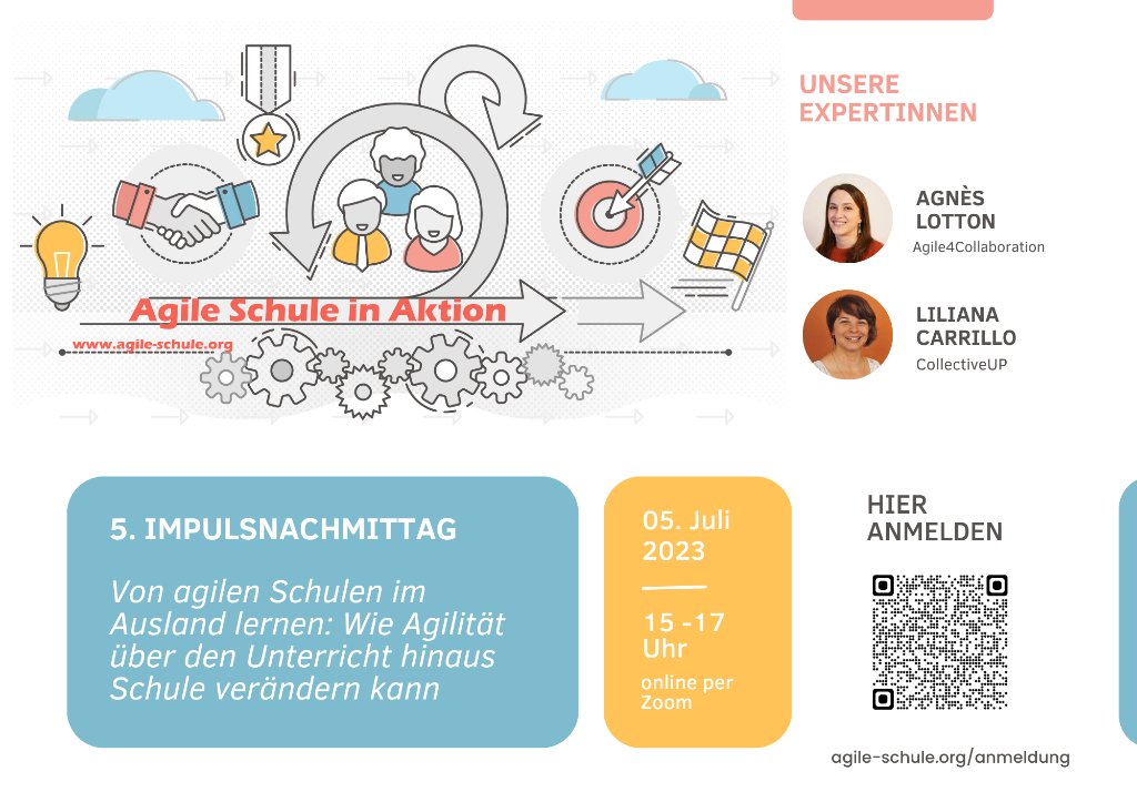 Miriam Lerch (@miriam_lerch) on Twitter photo Liebes #twlz der nächste Impulsnachmittag von <a href="/lernenagil/">agileslernen</a> findet am 5. Juli online von 15-17 Uhr statt! Diesmal haben wir 2 Expertinnen dabei, die über agile Auslandsschulen berichten.😊 Danach laden wir euch zum Austausch ein. Anmeldung hier: kurzelinks.de/8n69 #agileschule Liebes #twlz der nächste Impulsnachmittag von <a href="/lernenagil/">agileslernen</a> findet am 5. Juli online von 15-17 Uhr statt! Diesmal haben wir 2 Expertinnen dabei, die über agile Auslandsschulen berichten.😊 Danach laden wir euch zum Austausch ein. Anmeldung hier: kurzelinks.de/8n69 #agileschule
