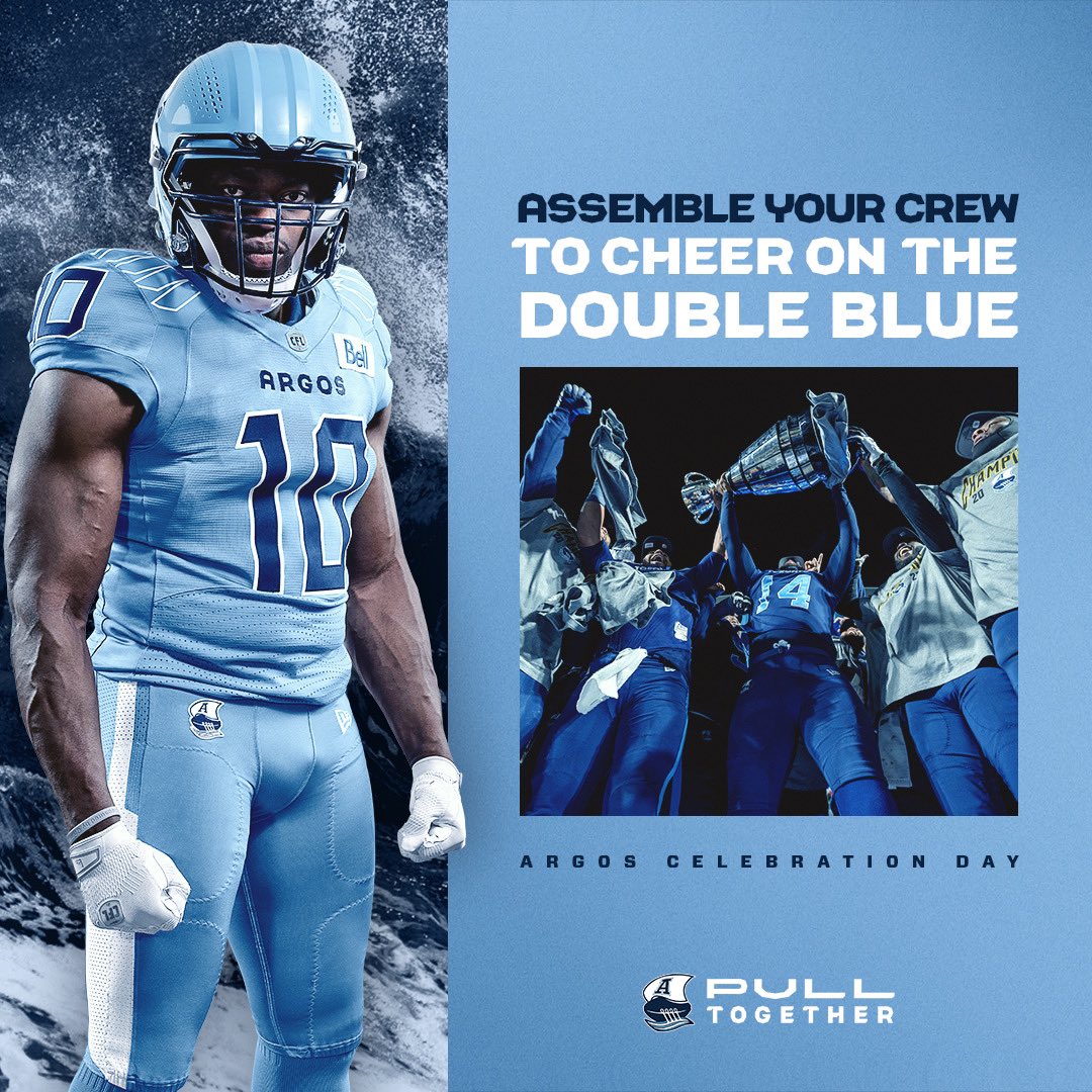 Today is Argos Day at MLSE!
 
Today only, there is an exclusive Toronto Argonauts discounted ticket offer with tickets available for $25 (or $35 for Platinum or Gold Seats).

Tickets are available for 3 big Argos games: June 18th, July 3rd and August 25th.
 
The best part: The…