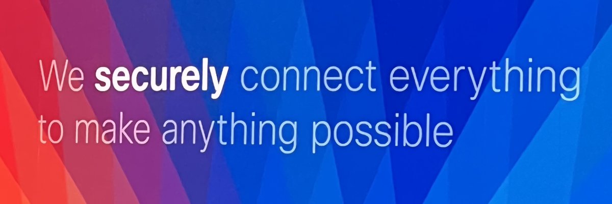 Thrilled to be back at #CiscoLive! Looking forward to spending time with our team, our customers, and our partners this week. #WeAreCisco #LoveWhereYouWork