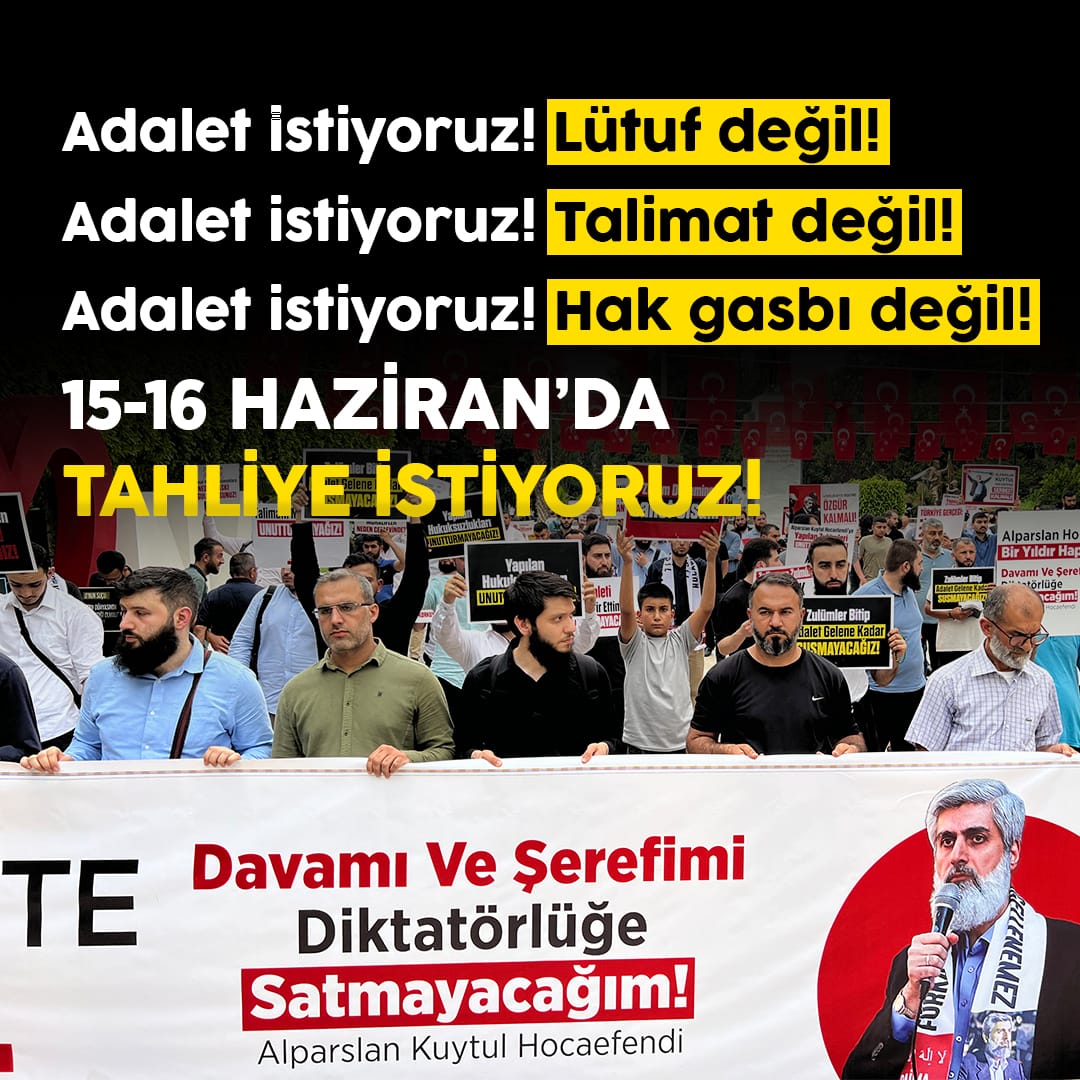 @ZubeydeKir67218 @hakkinizindee3 #YeterArtık
#Unutturmayacağız
#AlparslanHocayaÖzgürlük