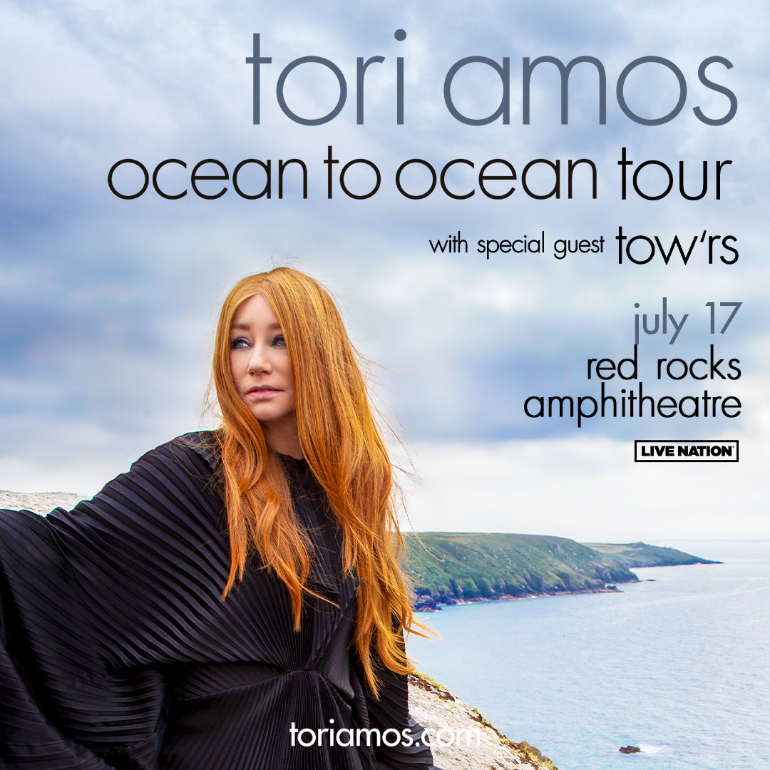 Live Nation Colorado (@livenationco) on Twitter photo SUPPORT ADDED: <a href="/towrsmusic/">Tow'rs</a> will be kicking off the night for <a href="/toriamos/">tori amos</a> at <a href="/RedRocksCO/">Red Rocks Park & Amphitheatre</a> on July 17th! 
Limited tickets remain, get yours today at bit.ly/toriamosDEN. SUPPORT ADDED: <a href="/towrsmusic/">Tow'rs</a> will be kicking off the night for <a href="/toriamos/">tori amos</a> at <a href="/RedRocksCO/">Red Rocks Park & Amphitheatre</a> on July 17th! 
Limited tickets remain, get yours today at bit.ly/toriamosDEN.