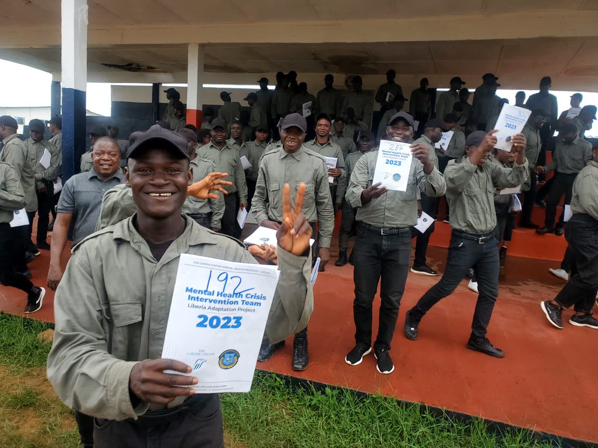 The Carter Center on Twitter "Congrats to Liberian police recruits who